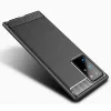 Techsuit - Carbon szilikon tok - Samsung Galaxy Note 20 Ultra / Note 20 Ultra 5G - Fekete