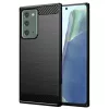 Techsuit - Carbon szilikon tok - Samsung Galaxy Note 20 / Note 20 5G - Fekete