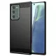 Techsuit - Carbon szilikon tok - Samsung Galaxy Note 20 / Note 20 5G - Fekete