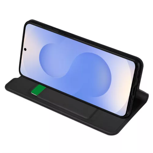 Techsuit - Magskin Book - Samsung Galaxy S25 - Black