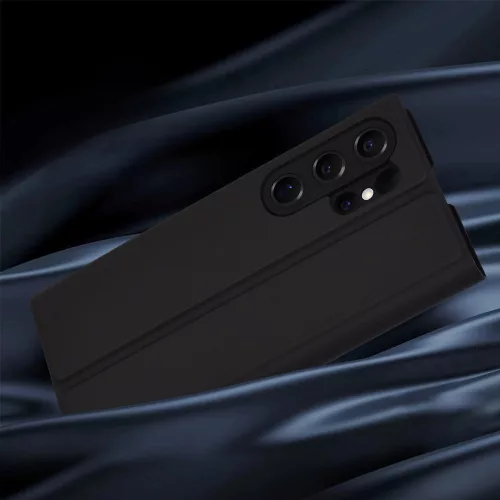 Techsuit - Magskin Book - Samsung Galaxy S25 Ultra - Black