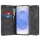 Techsuit - Confy Cover kinyitható tok - Samsung Galaxy S25 - Fekete