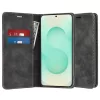 Techsuit - Confy Cover kinyitható tok - Samsung Galaxy S25 Plus - Fekete