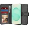 Techsuit - Diary Book kinyitható tok - Samsung Galaxy S25 Plus - Fekete
