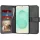 Techsuit - Diary Book kinyitható tok - Samsung Galaxy S25 Plus - Fekete