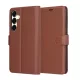 Techsuit - Leather Folio - Samsung Galaxy S25 Plus - Brown