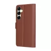 Techsuit - Leather Folio - Samsung Galaxy S25 Plus - Brown
