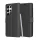 Techsuit - Leather Folio kinyitható tok - Samsung Galaxy S25 Ultra - Fekete