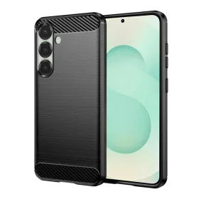   Techsuit - Carbon szilikon tok - Samsung Galaxy S25 Plus - Fekete