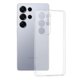   Techsuit - Clear Silicone - Samsung Galaxy S25 Ultra - Átlátszó tok