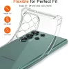 Techsuit - Shockproof Átlátszó Ütésálló Szilikon tok - Samsung Galaxy S25 Ultra - Átlátszó