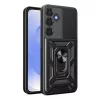 Techsuit - CamShield ütésálló tok - Samsung Galaxy S25 - Fekete