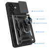 Techsuit - CamShield ütésálló tok - Samsung Galaxy S25 - Fekete
