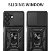 Techsuit - CamShield ütésálló tok - Samsung Galaxy S25 - Fekete