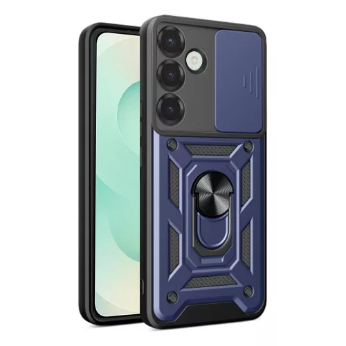 Techsuit - CamShield ütésálló tok - Samsung Galaxy S25 Plus - Kék