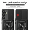 Techsuit - CamShield ütésálló tok - Samsung Galaxy S25 Plus - Kék