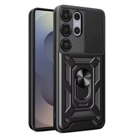   Techsuit - CamShield ütésálló tok - Samsung Galaxy S25 Ultra - Fekete