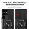 Techsuit - CamShield ütésálló tok - Samsung Galaxy S25 Ultra - Fekete