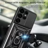 Techsuit - CamShield ütésálló tok - Samsung Galaxy S25 Ultra - Fekete
