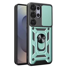   Techsuit - CamShield ütésálló tok - Samsung Galaxy S25 Ultra - Zöld