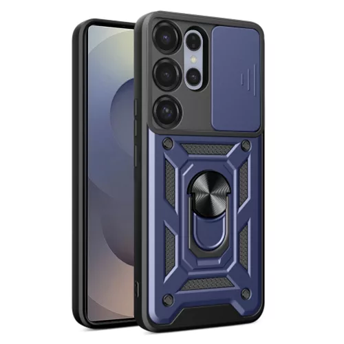 Techsuit - CamShield ütésálló tok - Samsung Galaxy S25 Ultra - Kék