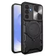 Techsuit - CamGuard Pro tok ütésálló tok - Samsung Galaxy S25 - Fekete