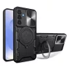 Techsuit - CamGuard Pro tok ütésálló tok - Samsung Galaxy S25 - Fekete