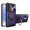 Techsuit - CamGuard Pro tok ütésálló tok - Samsung Galaxy S25 - Lila