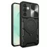 Techsuit - CamGuard Pro tok ütésálló tok - Samsung Galaxy S25 Plus - Fekete