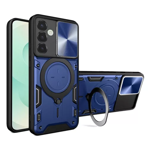 Techsuit - CamGuard Pro ütésálló tok - Samsung Galaxy S25 Plus - Kék