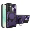 Techsuit - CamGuard Pro ütésálló tok - Samsung Galaxy S25 Plus - Lila