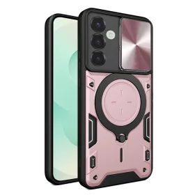   Techsuit - CamGuard Pro tok ütésálló tok - Samsung Galaxy S25 Plus - Rosegold