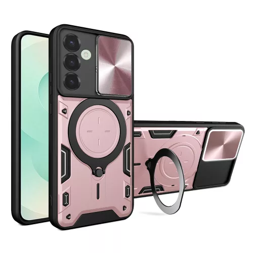 Techsuit - CamGuard Pro ütésálló tok - Samsung Galaxy S25 Plus - Rosegold