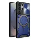Techsuit - CamGuard Pro tok ütésálló tok - Samsung Galaxy S25 Ultra - Kék