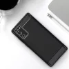 Techsuit - Carbon szilikon tok - Samsung Galaxy Note 20 / Note 20 5G - Fekete
