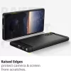 Techsuit - Carbon szilikon tok - Samsung Galaxy Note 20 / Note 20 5G - Fekete