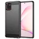 Techsuit - Carbon szilikon tok - Samsung Galaxy Note 10 Lite - Fekete