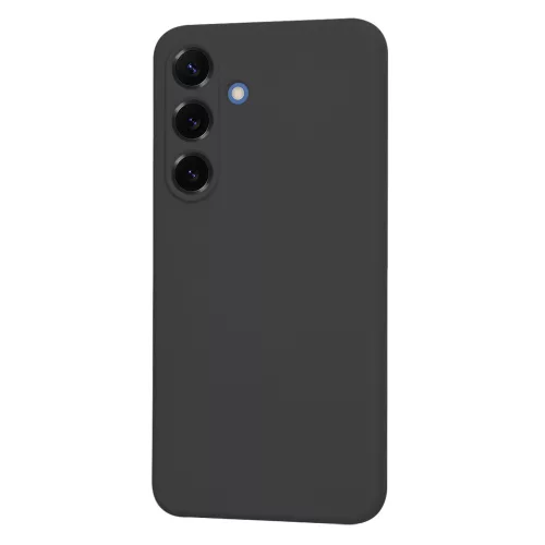 Techsuit - SoftFlex szilikon tok - Samsung Galaxy S25 - Fekete