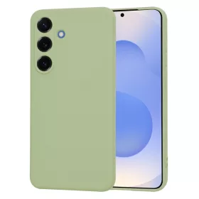   Techsuit - SoftFlex szilikon tok - Samsung Galaxy S25 - Matcha zöld