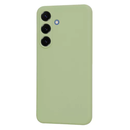 Techsuit - SoftFlex szilikon tok - Samsung Galaxy S25 - Matcha zöld