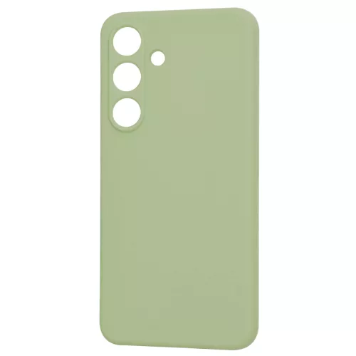 Techsuit - SoftFlex szilikon tok - Samsung Galaxy S25 - Matcha zöld