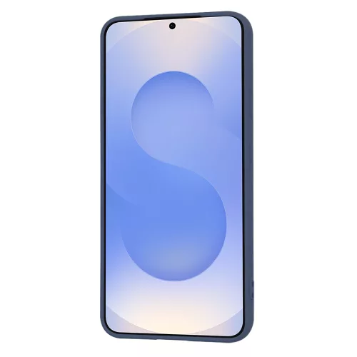 Techsuit - SoftFlex szilikon tok - Samsung Galaxy S25 - Sötétkék