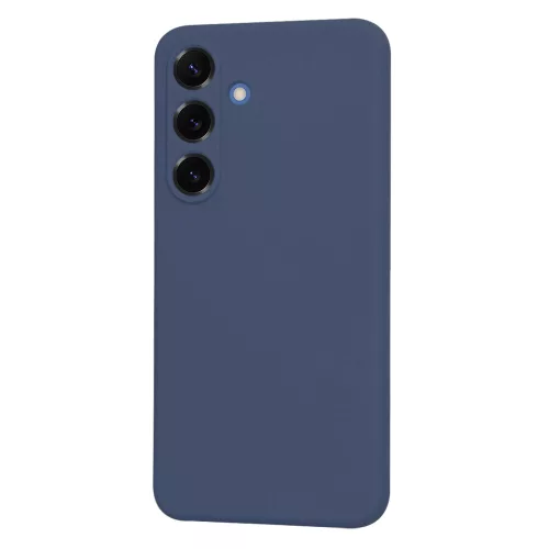 Techsuit - SoftFlex szilikon tok - Samsung Galaxy S25 - Sötétkék