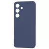Techsuit - SoftFlex szilikon tok - Samsung Galaxy S25 - Sötétkék