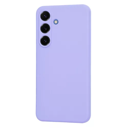 Techsuit - SoftFlex szilikon tok - Samsung Galaxy S25 - Világos lila