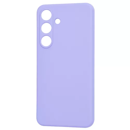 Techsuit - SoftFlex szilikon tok - Samsung Galaxy S25 - Világos lila