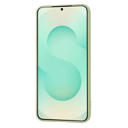 Techsuit - SoftFlex szilikon tok - Samsung Galaxy S25 Plus - Matcha zöld