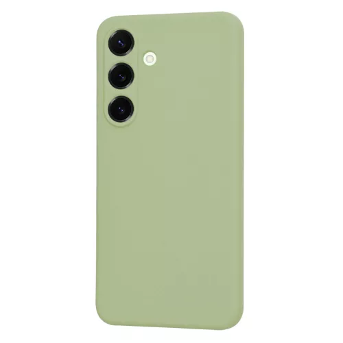 Techsuit - SoftFlex szilikon tok - Samsung Galaxy S25 Plus - Matcha zöld