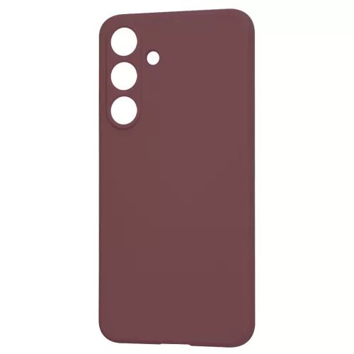 Techsuit - SoftFlex szilikon tok - Samsung Galaxy S25 Plus - Bordó