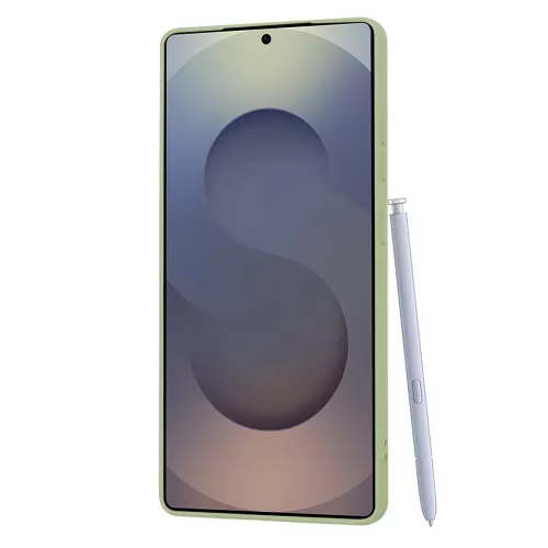 Techsuit - SoftFlex szilikon tok - Samsung Galaxy S25 Ultra - Matcha zöld